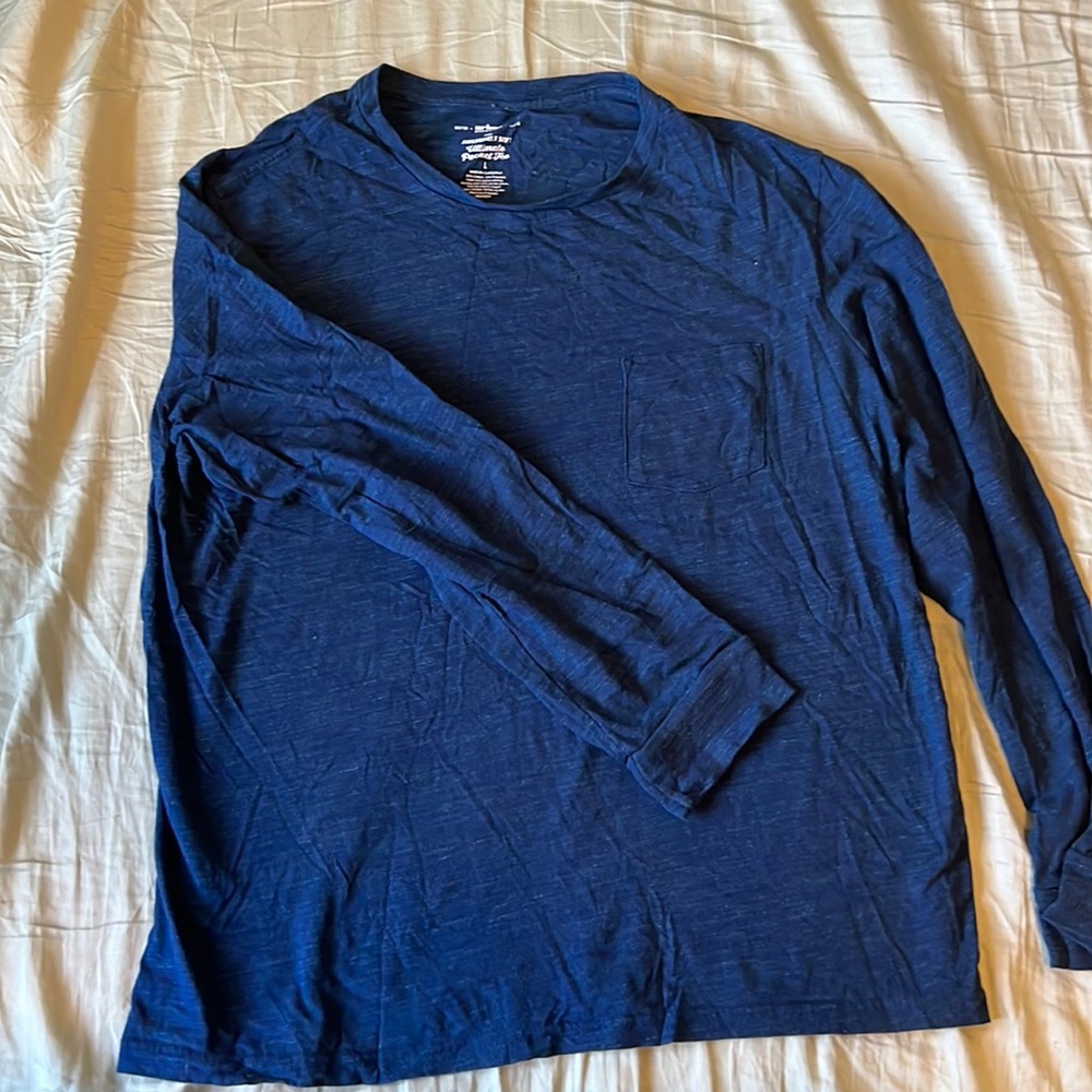 Urban Pipeline - Large - Ultimate Pocket Tee - Long sleeve - Blue